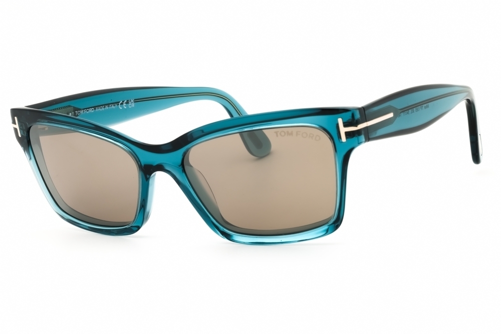 NWT Tom Ford FT1085-90L Blue Cat-Eye 54mm Sunglasses